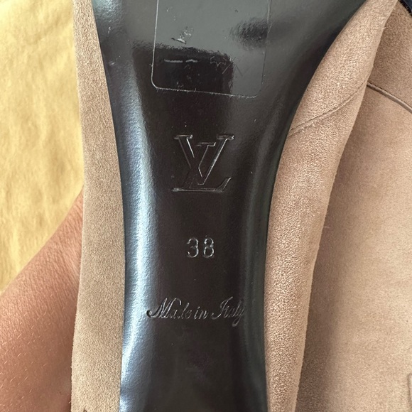 Louis Vuitton Suede Ankle Boots size 38 - Picture 7 of 8